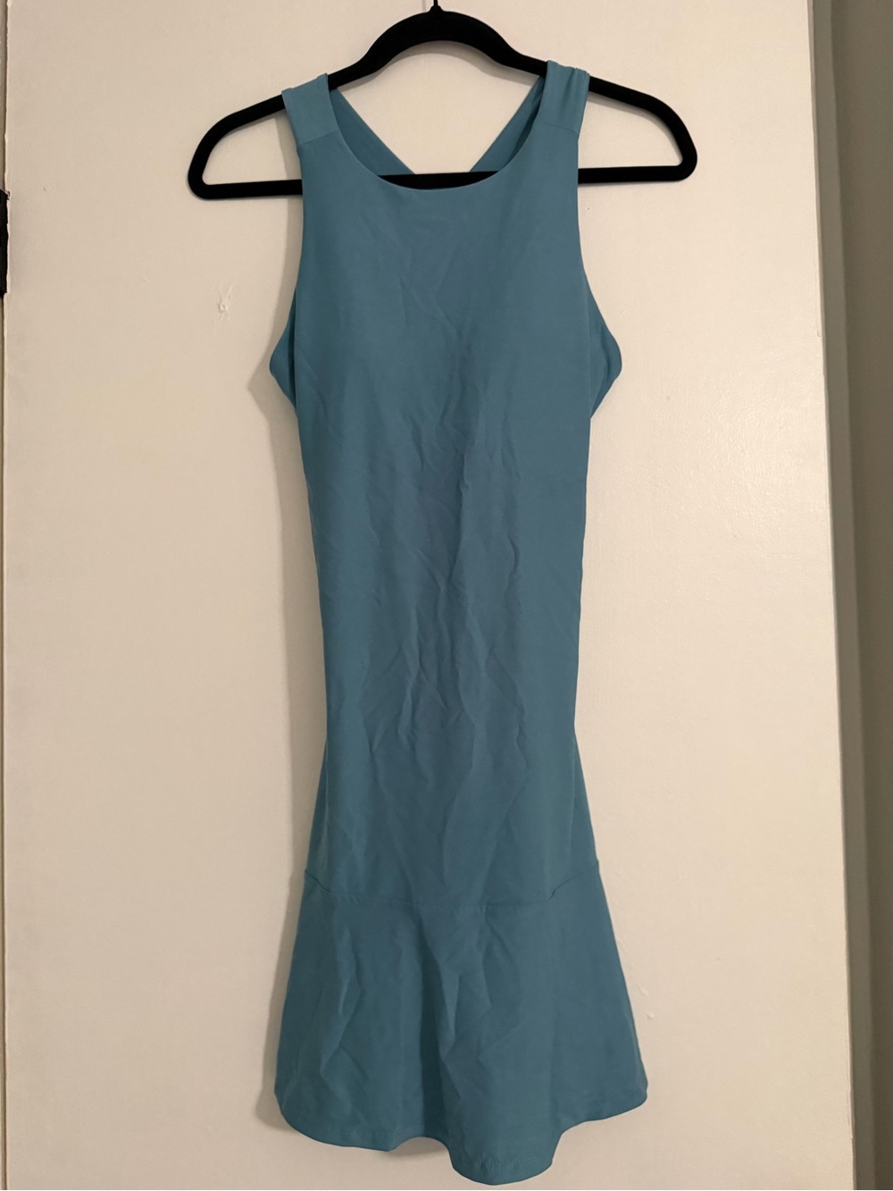 Eton Teal Sleeveless Fit-and-Flare Mini Dress - Picture 2 of 4